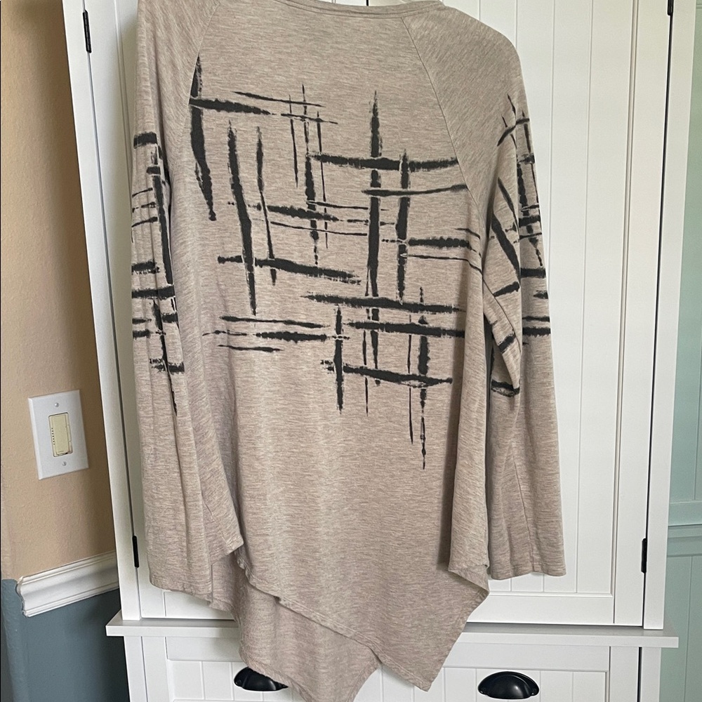 Workshop Republic Clothing Beige Knit Top - Picture 3 of 3